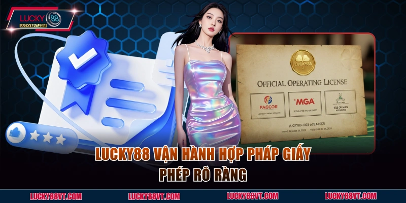 Lucky88 vận hành hợp pháp giấy phép rõ ràng